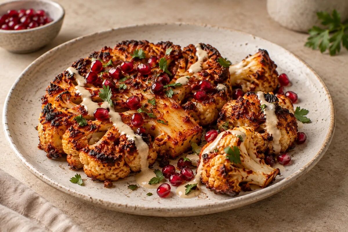 Harissa cauliflower